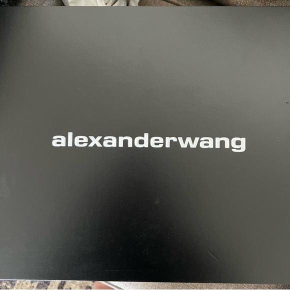 New Alexander Wang Black Carter Ankle Platform Loafer Patent Leather Boots Sz 41 - Picture 11 of 11